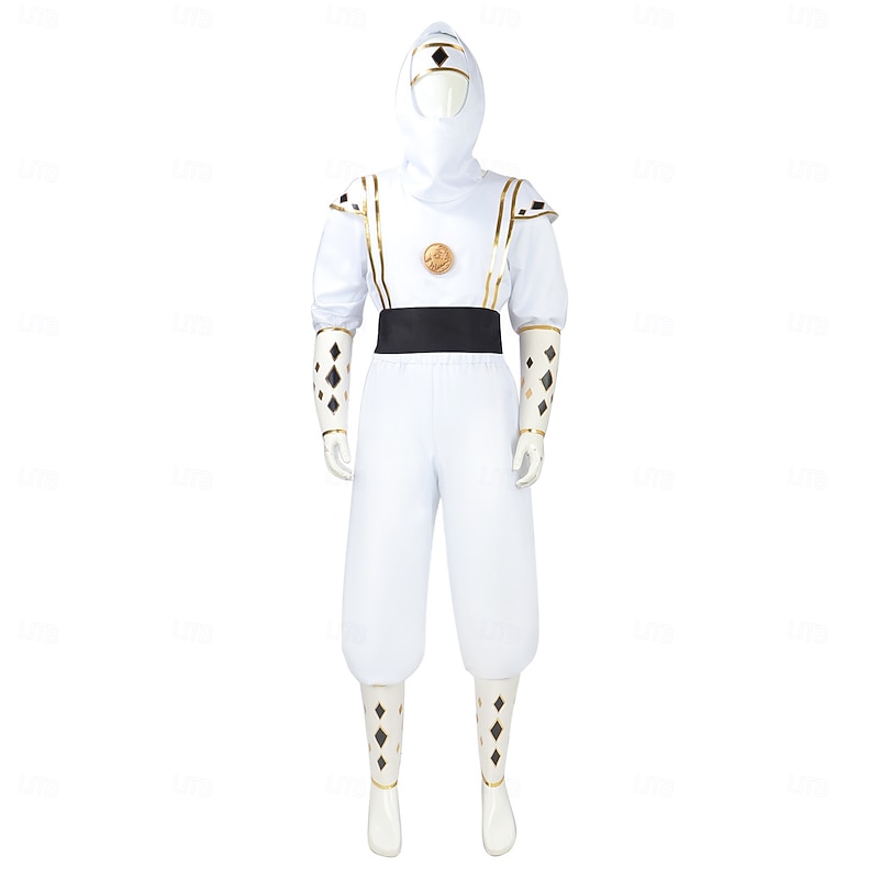 Mighty Morphin Power Rangers Tommy Oliver Cosplay Costume Jumpsuit Cosplay Movie Cosplay for Men's Women's Adults' Carnival Masquerade Event / Party Masquerade4