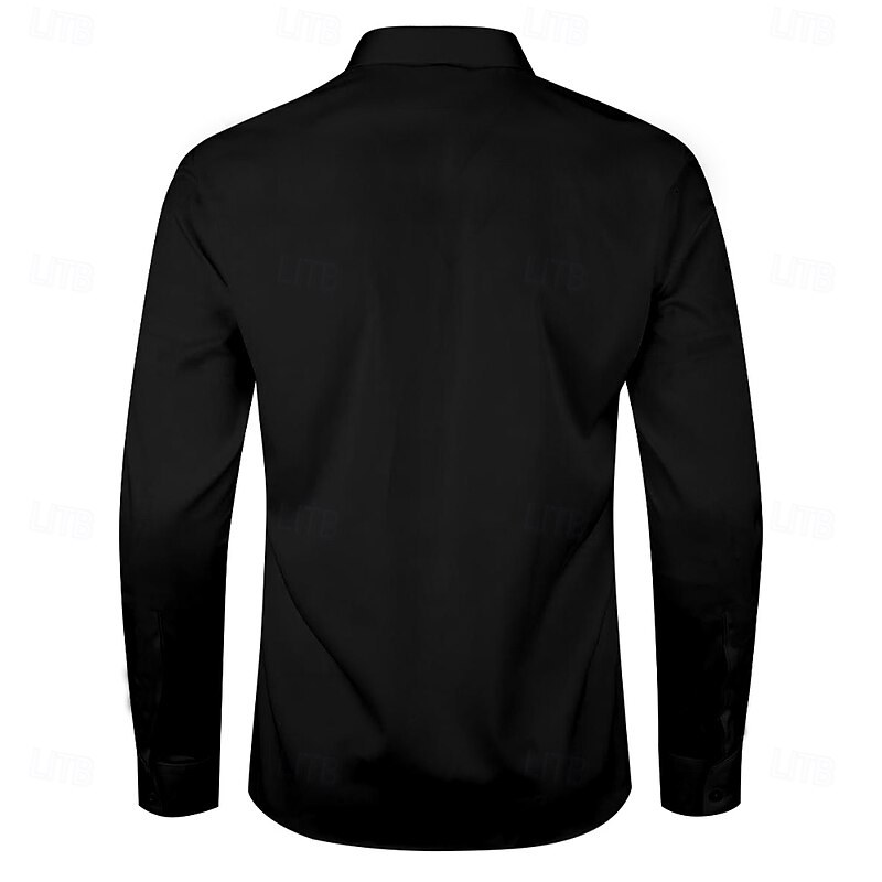 Men's Geometric Geometric Pattern Dress Shirt Button Up Shirt Long Sleeve Business Casual Business Daily Fall Winter Spring & Summer Shirt Collar Button Up 3D Print Black Yellow Blue Purple2