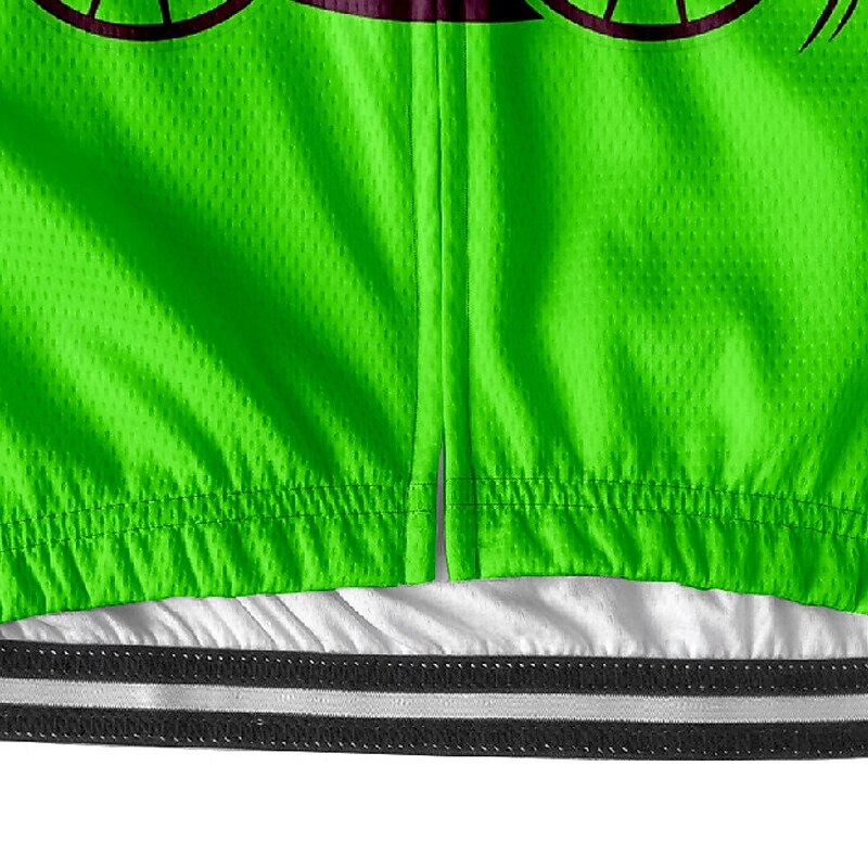 Men's Cycling Jersey Cartoon Letter & Number Short Sleeve Bike Tee Tshirt Jersey with 3 Rear Pockets Mountain Bike MTB Quick Dry Anatomic Design Wicking Breathable Sports Yellow Red Blue Clothing4