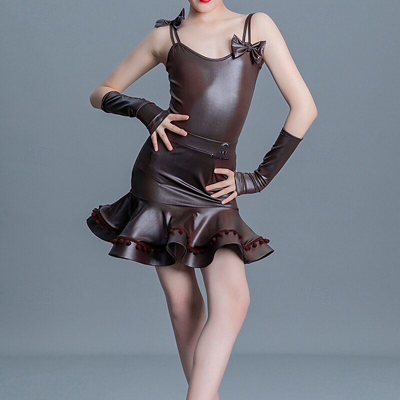 Kids' Dancewear Skirts Butterfly Girls' Performance Daily Wear Sleeveless Natural Chinlon