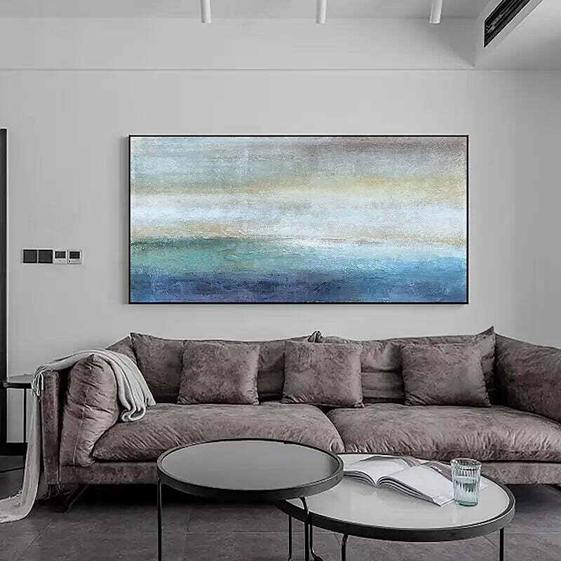 Handmade seascape oil painting Hand Painted Wall Art Modern Abstract Sea Abstract Seascape Paintings On Canvas Ocean Acrylic Sea Wall Art Ocean Fine Art ENDLESS OCEAN No Frame Unstretched3