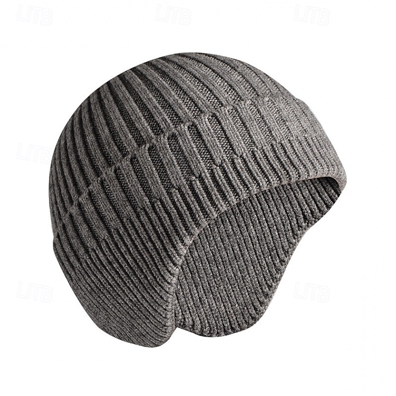 Hiking Cap Skull Cap Beanie Thermal Warm Soft Winter Men's Fishing Activity2