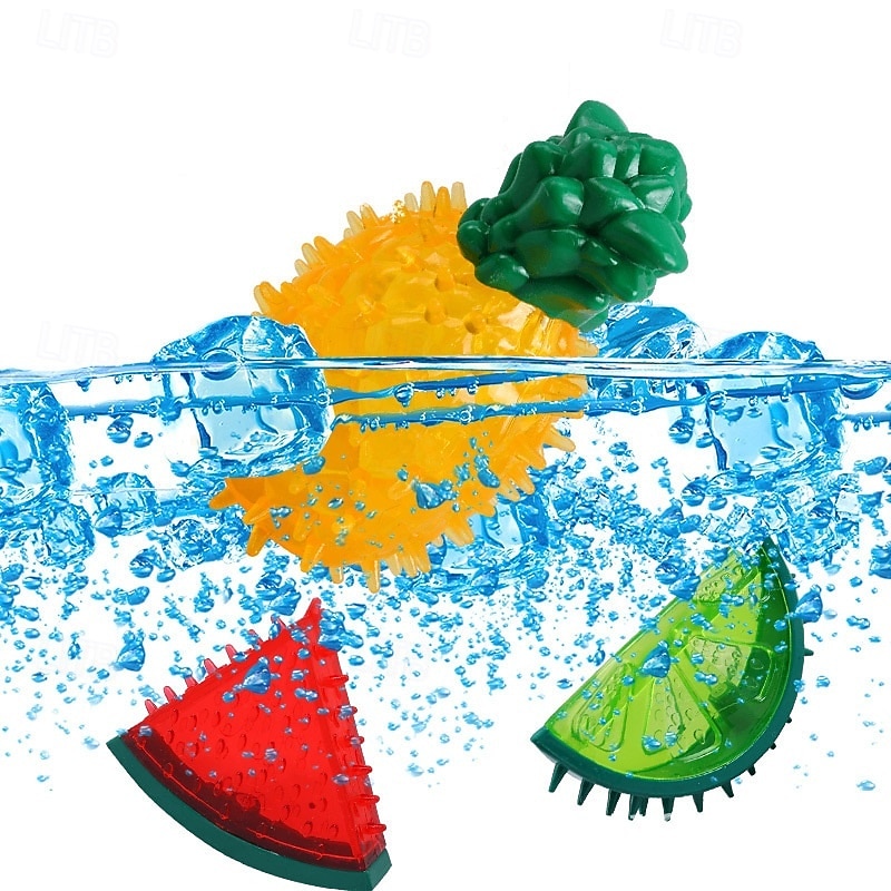 Chew Toy Interactive Toy Squeak Toy with Durable Pet Exercise Releasing Pressure Pet Training Teething Toy for Dog Indoor Outdoor Pet Play