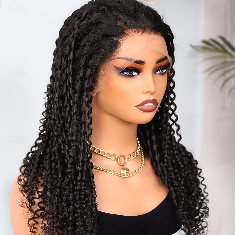 Rose Curly Wave 13x4 Lace Front Human Hair Wigs 150% Density For Woman Human Hair