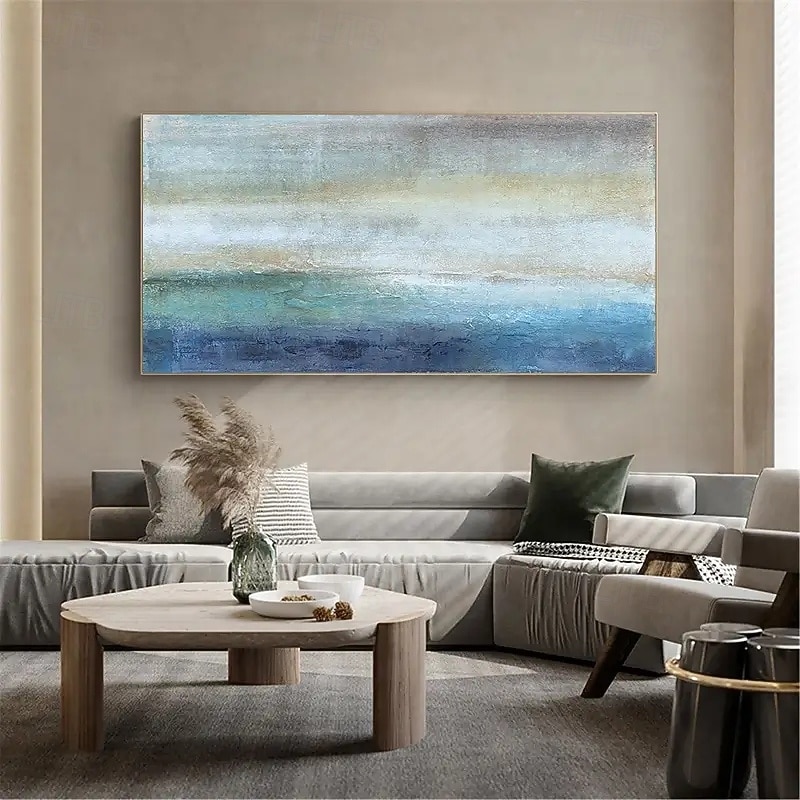Handmade seascape oil painting Hand Painted Wall Art Modern Abstract Sea Abstract Seascape Paintings On Canvas Ocean Acrylic Sea Wall Art Ocean Fine Art ENDLESS OCEAN No Frame Unstretched4