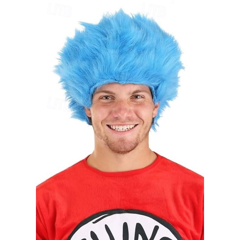 Dr. Seuss Thing Wig Halloween Cosplay Party Wigs