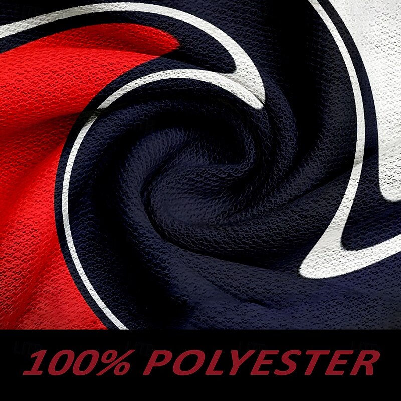 Men's Joggers Straight Leg Sweatpants Drawstring Pocket Geometric Full Length Outdoor Casual Sports Horror Dark Blue Micro-elastic3