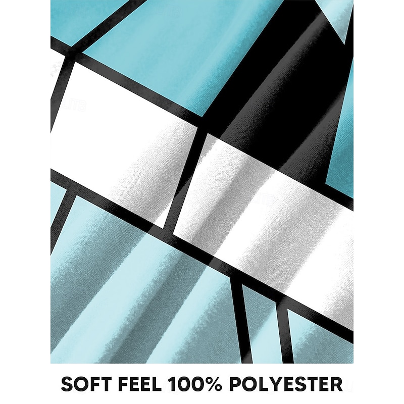 Women's Plus Size Tops T shirt Tee Geometry Print Long Sleeve Crew Neck Casual Daily Fall Winter Pink Blue Prefall2