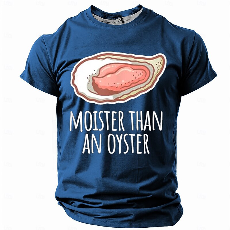 Men's Adult Humor Animal Funny Slang T shirt Short Sleeve T shirt 3D Print Crew Neck Shirt Retro Vintage Casual Street Style Sports Outdoor Holiday Going out Pink Blue Brown Spring & Summer Clothing4