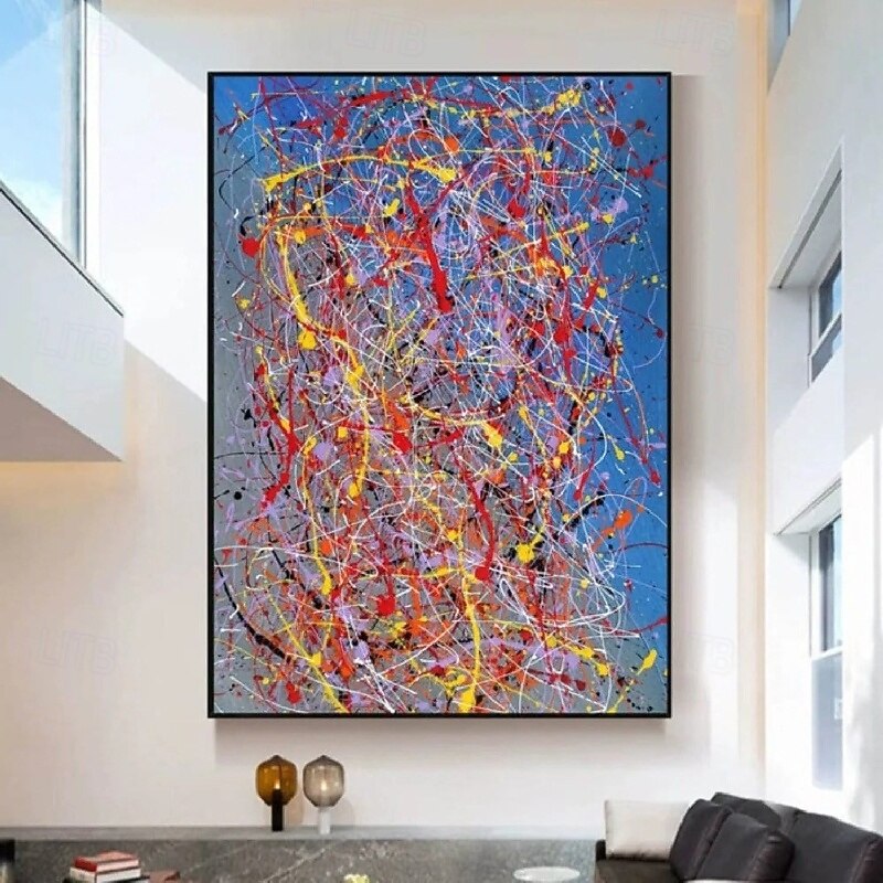 Large handmade Milimalist Abstract Painting Handmade Colorful Minimalist Painting On Canvas hand painted Textured Painting Abstract Art painting Colorful abstract art painting
