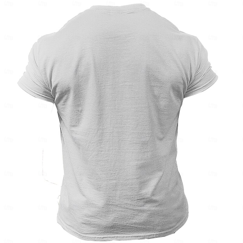 Men's Adult Humor Funny Slang T shirt Short Sleeve T shirt 3D Print Crew Neck Shirt Retro Vintage Casual Street Style Sports Outdoor Holiday Going out Beige Grey Brown Green Spring & Summer Clothing2