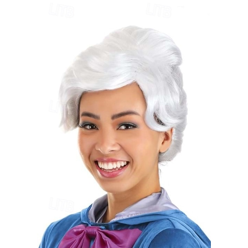 Fairy Godmother Costume Wig for Women Halloween Cosplay Party Wigs