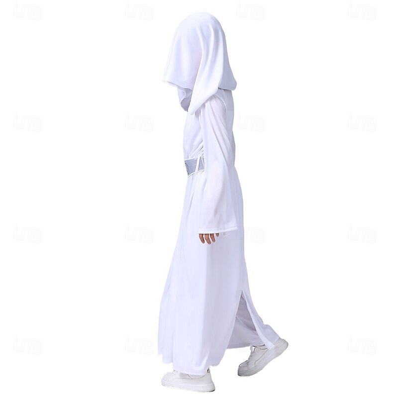 Princess Leia Halloween Cosplay Wigs Costume Carnival Costume Dress Up Kid's Masquerade Party Easy Halloween Costumes Dress Up2