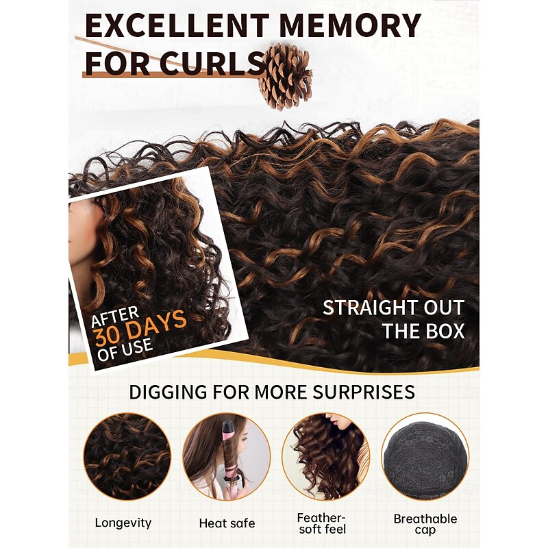 Curly Wigs for Black Women Wig with Bangs Glueless Bangs Wigs for Women Long Kinky Curly Wig  for Daily Use4