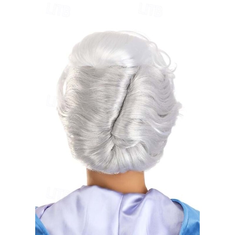 Fairy Godmother Costume Wig for Women Halloween Cosplay Party Wigs2