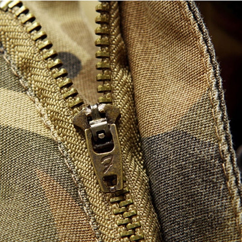 Men's Cargo Pants Tactical Pants Trousers Buttons Multi Pocket Camo Plain Wearable Outdoor Daily Camping & Hiking Fashion Classic Yellow camouflage Grass Green 12