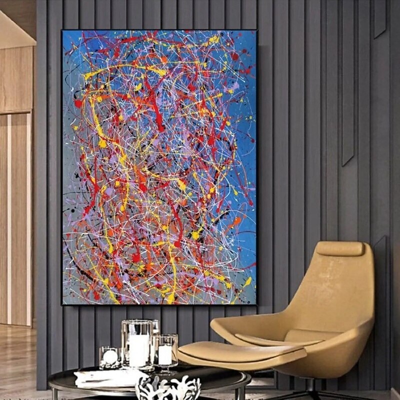 Large handmade Milimalist Abstract Painting Handmade Colorful Minimalist Painting On Canvas hand painted Textured Painting Abstract Art painting Colorful abstract art painting4