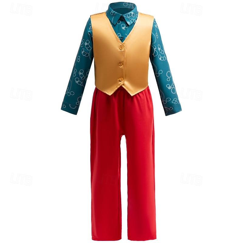 Joker: Folie à Deux Joker Clown Coat Pants Outfits Cosplay Movie Cosplay for Men's Adults Masquerade Party / Evening2