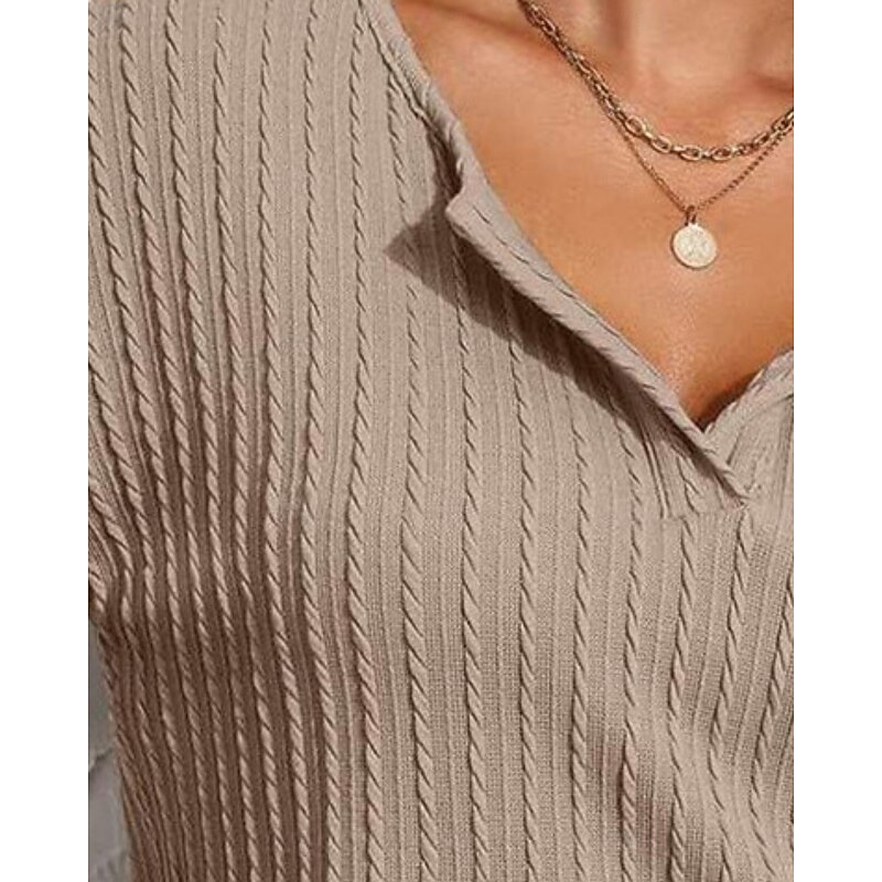 Women's Pajama Set Pure Color Casual Comfort Home Daily Spandex Comfort V Wire Short Sleeve Pant Elastic Waist Summer Home Outfits2