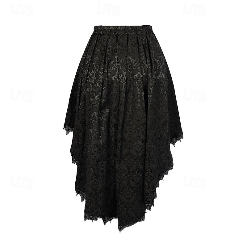 Retro Vintage Punk & Gothic Steampunk Skirt Goth Girl Fancy Dress Women's Masquerade Casual Daily Adults' Skirt4