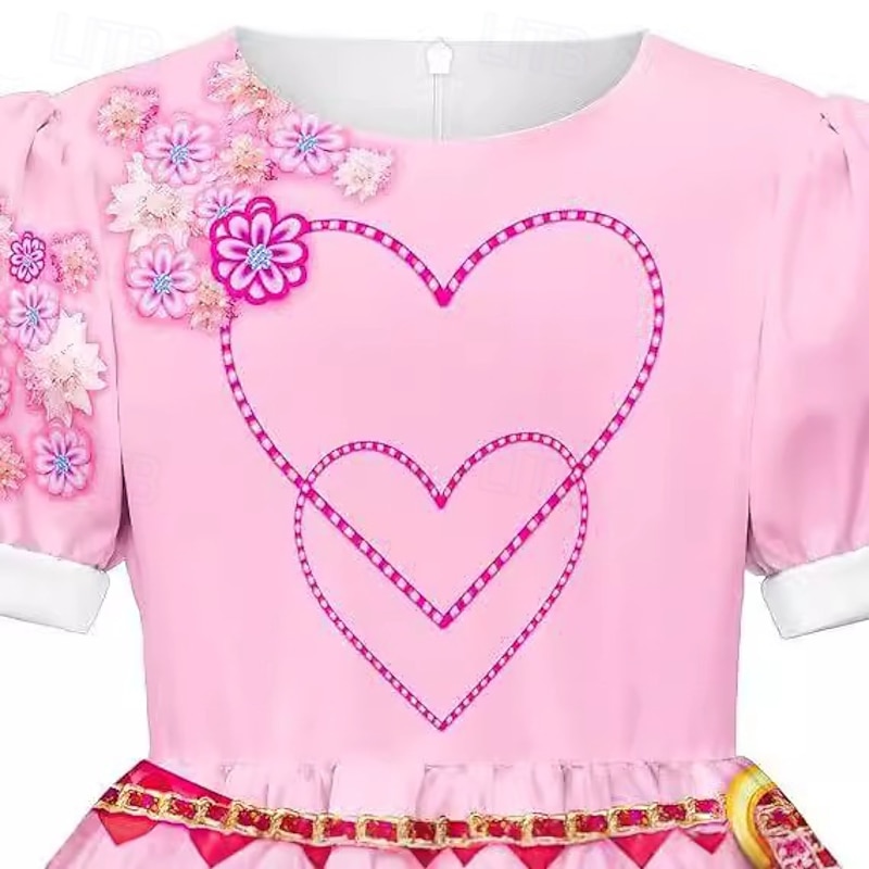 Descendants The Rise of Red Kids Bridget Dress Costume Cosplay Movie Cosplay for Girls' Kid's Children's Day New Year Masquerade Dailywear2