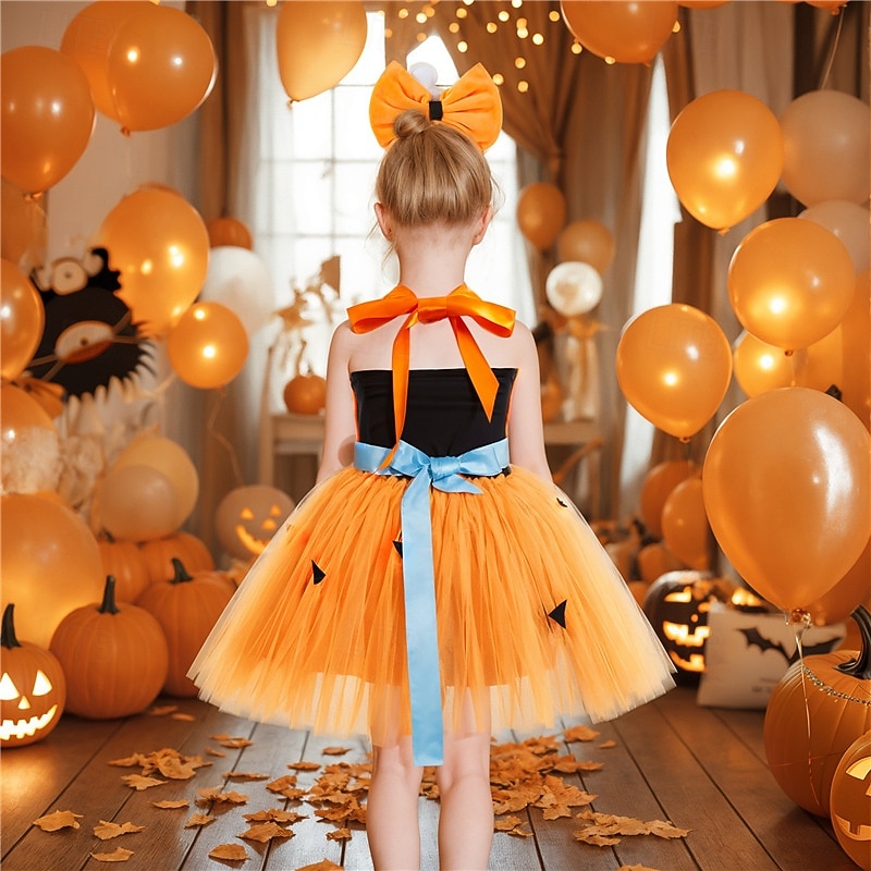 Winifred Halloween Costume Tutu Flintstone Kings Day Dress Up Kid's Girls' Masquerade Party / Evening Easy Halloween Costumes Dress Up3