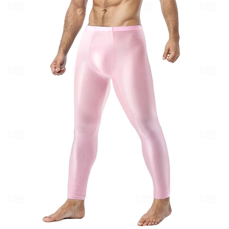 Dance Costumes Activewear Pole dance Pants Pure Color Men's Performance Training High Nylon3