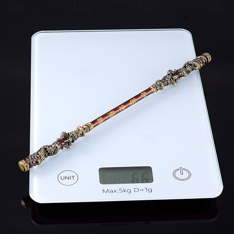 Wukong Zinc Alloy Figurine - Monkey King Great Sage Equal to Heaven Golden Cudgel 22CM Metal Ruyi Jingu Bang Staff - Great Sage Equal to Heaven Game Collectible3