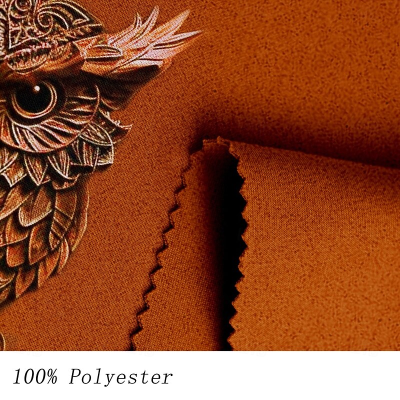 Halloween Men's Owl Hoodies Sweatshirt Long Sleeve Sweatshirt Crew Neck Fashion Daily 3D Print 3D Print Fall Winter3