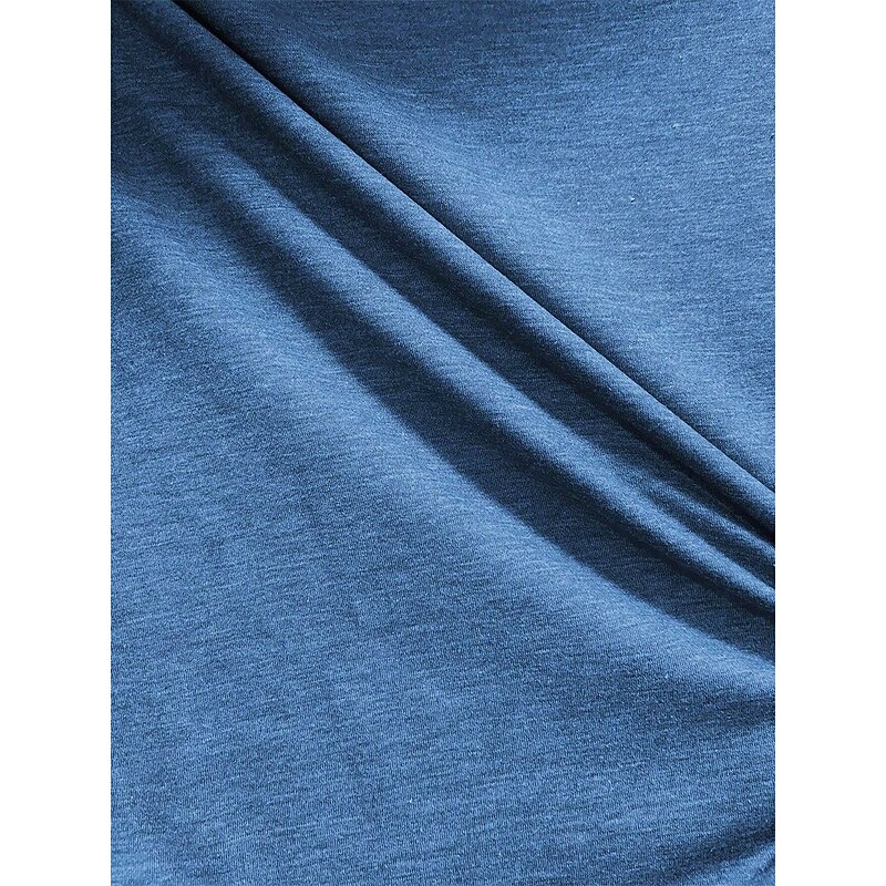 Women's T shirt Long Sleeve Bird Letter Casual Long Sleeve Round Neck Regular Tops Daily Print Blue Spring & Fall Spring, Fall, Winter,  Prefall3