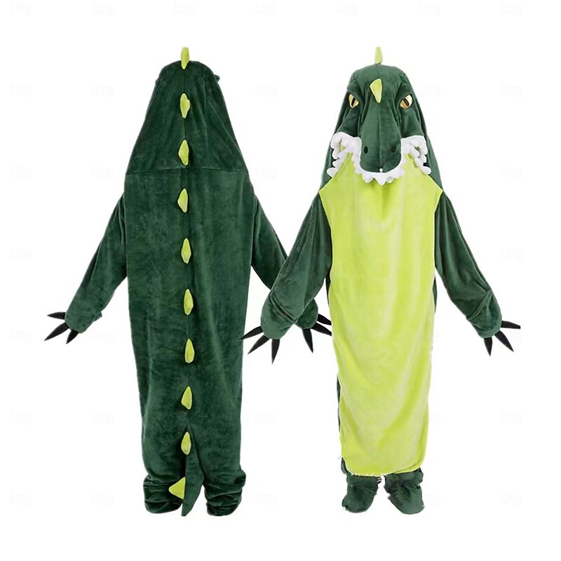 Couples Dinosaur Shark Halloween Group Family Costumes Kid's Adults' Unisex Funny Costume Party Home Wear Halloween Carnival Easy Halloween Costumes 6
