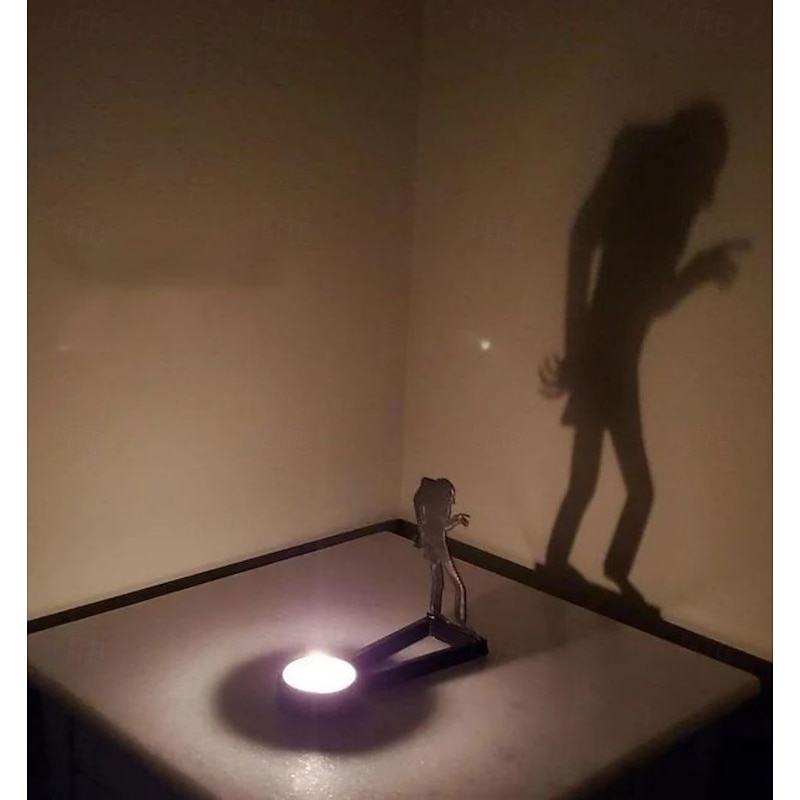 Halloween Horror Nosferatu Candle Holder, Nosferatu Candle ShadowHorror Metal Decoration, Tealight Shadow Caster (Only Holder,Excluding Candles)3