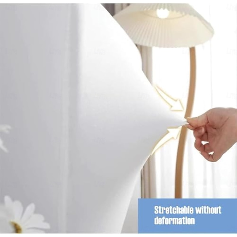 Velvet Bed Headboard Cover for Full Queen Cal King Size, Quilted Bed Headboard Slipcover Thicken Dustproof Headboard Padding Protector Cover3