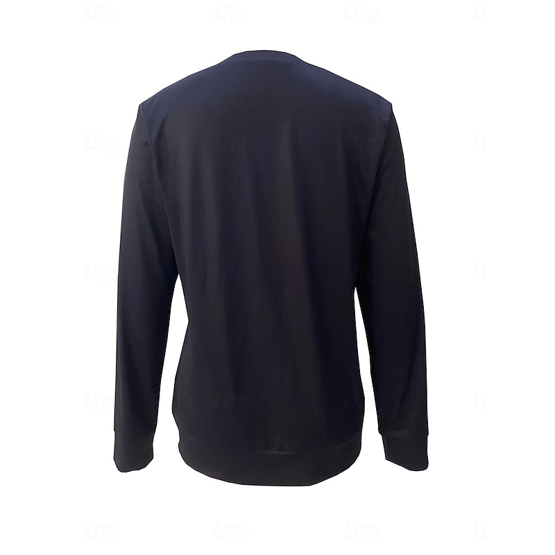 Women's Pullover Cotton Blend Animal Street Casual Print Casual Round Neck Long Sleeve Micro-elastic Winter Spring &  Fall Comfrt Breathable Soft Fabric2