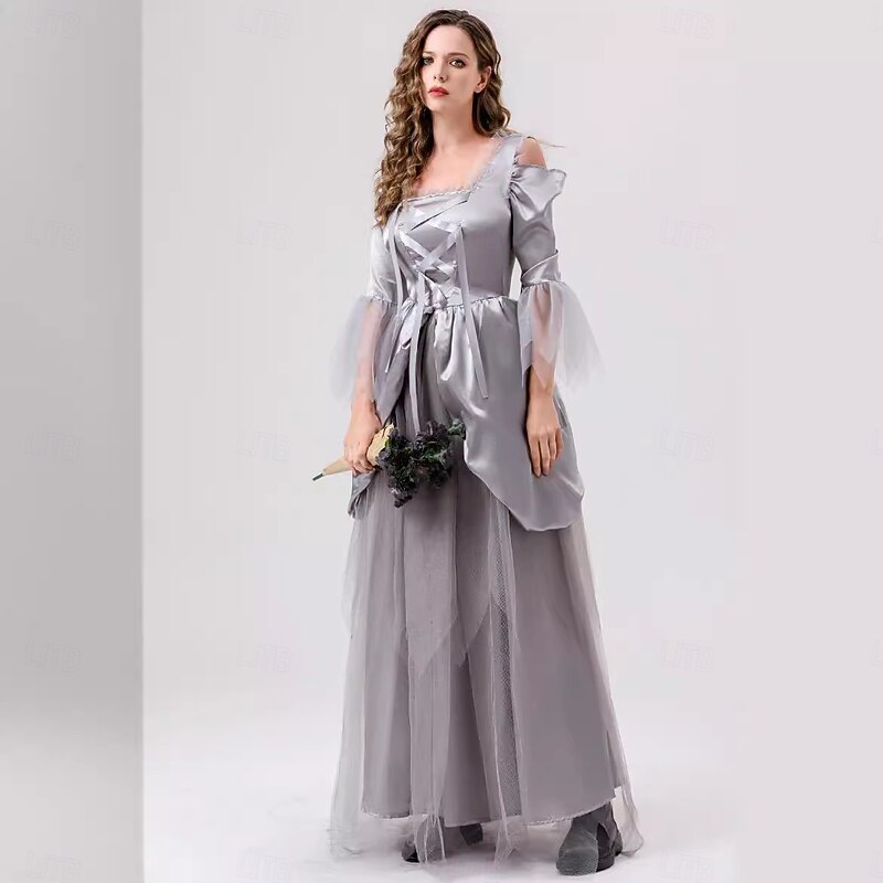 Ghost Bride Halloween Costume Tutu Dress Up Adults' Women's Carnival Masquerade Party Easy Halloween Costumes Dress Up2