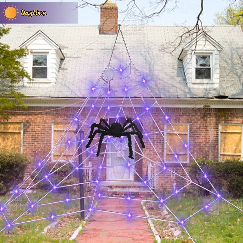 5*4.8M LED Pentagram Star String Lights USB Powered Halloween Christmas Decoration Lights for Garden Camping Tent Atmospher Props.2