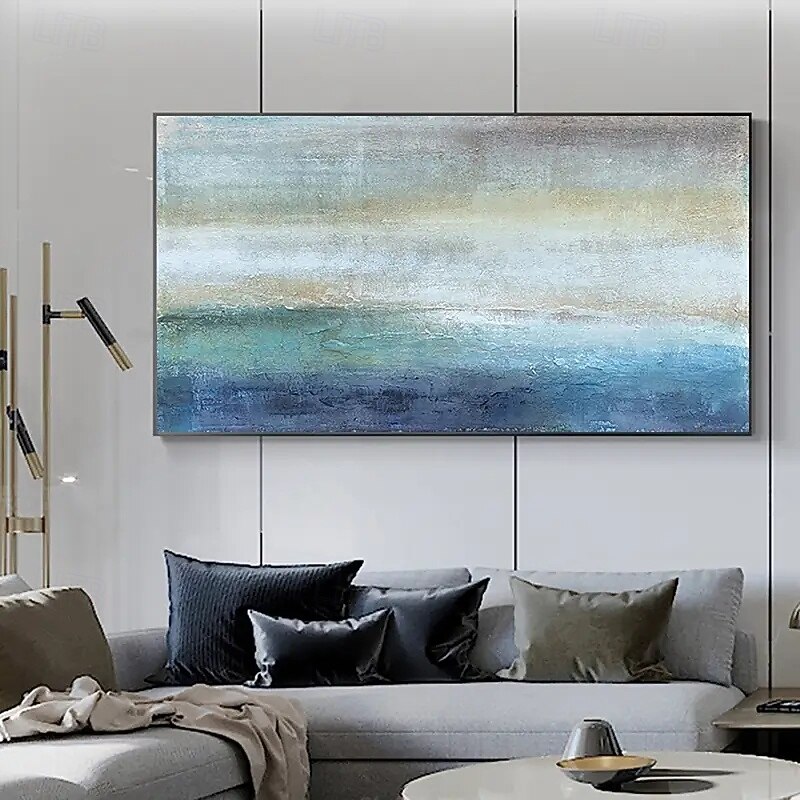Handmade seascape oil painting Hand Painted Wall Art Modern Abstract Sea Abstract Seascape Paintings On Canvas Ocean Acrylic Sea Wall Art Ocean Fine Art ENDLESS OCEAN No Frame Unstretched