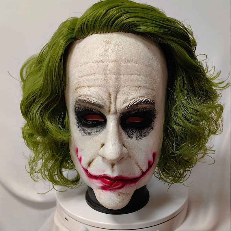 Joker Halloween Mask Halloween Props Halloween Horror Halloween Adults' Men's Women's Unisex Halloween Carnival Easy Halloween Costumes Dress Up