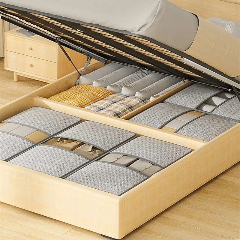 Fabric Storage Box with Clear Window – Quilt, Clothing, and Miscellaneous Organizer Bag4