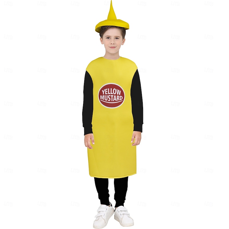 Food Carnival Costume Halloween Group Family Costumes Kid's Boys Girls' Funny Costume Party Halloween Carnival Easy Carnival Costume4