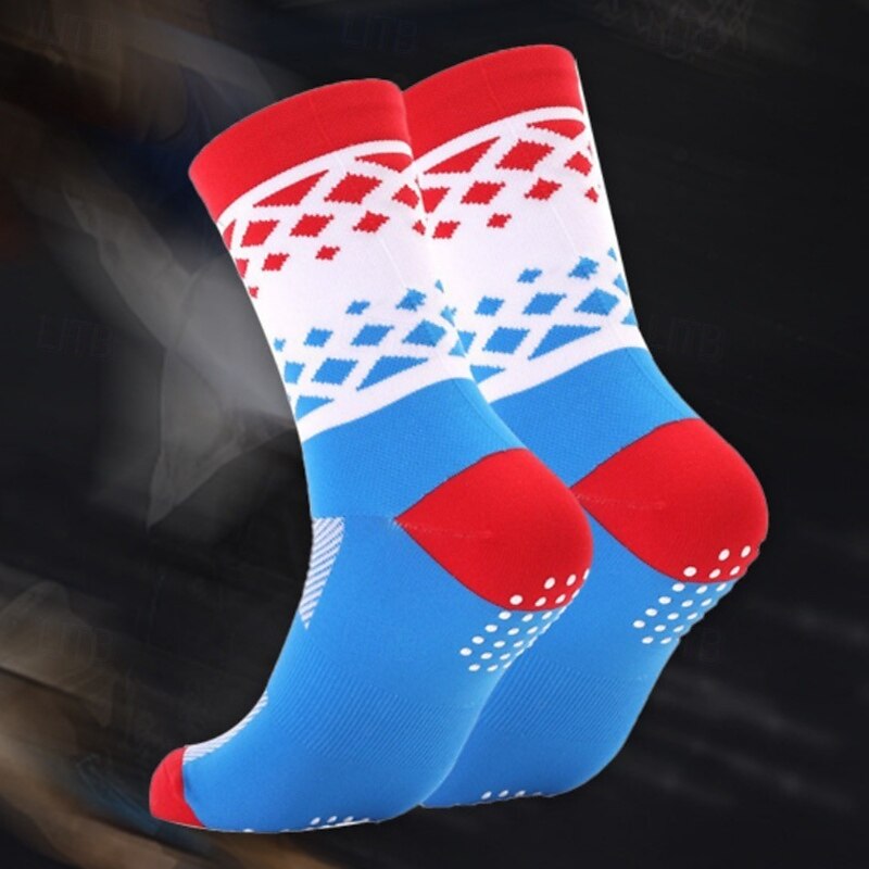 Unisex Socks Compression Socks Bike Socks Sports Socks Athletic Socks Camping / Hiking Outdoor Exercise Cycling / Bike Bike / Cycling Warm Non-Skid Stretchy 1 Pair