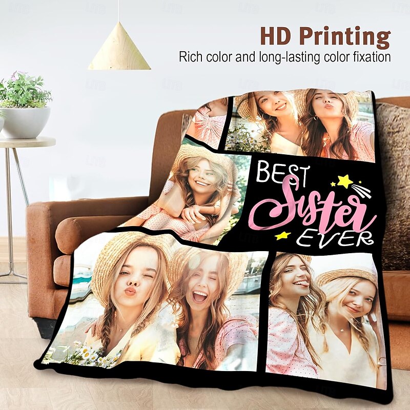 Customized Blanket Personalized Gifts The Best Gift Ever  A Luxurious Blanket That Creates Cherished Moments3