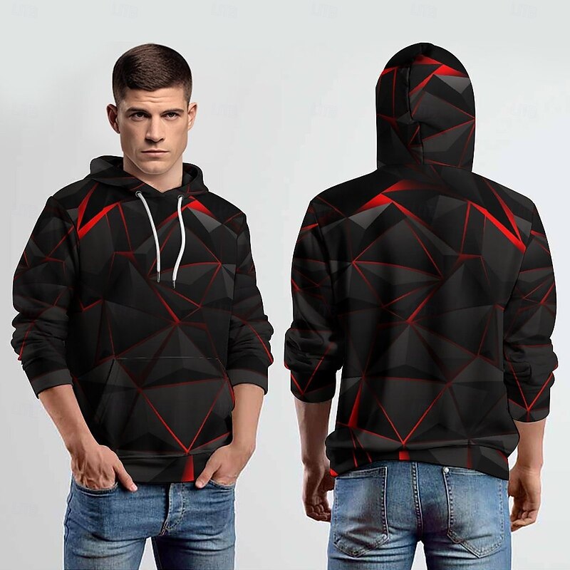 Men's Graphic Gothic Horror Hoodie Hoodies Sweatshirt Fashion Daily Long Sleeve Hooded Vacation Streetwear Black 3D Print Printing Fleece Winter Spring &  Fall Designer2