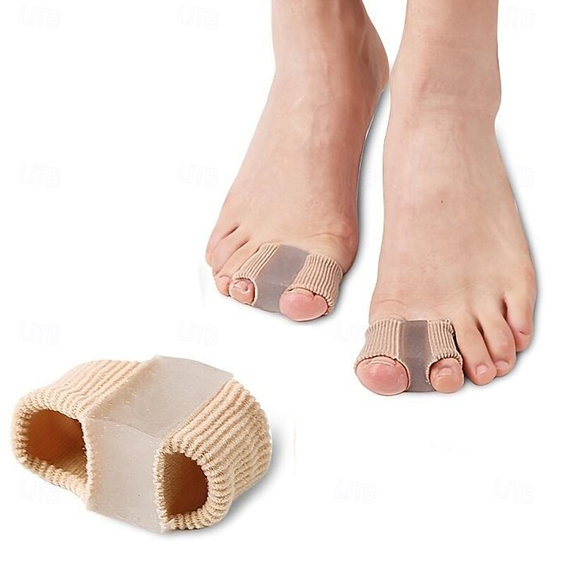 1pc Toe Spacer (0.6in/0.7in) for Toe Alignment and Comfort, Soft Gel Separator for Daily Wear - Main Image