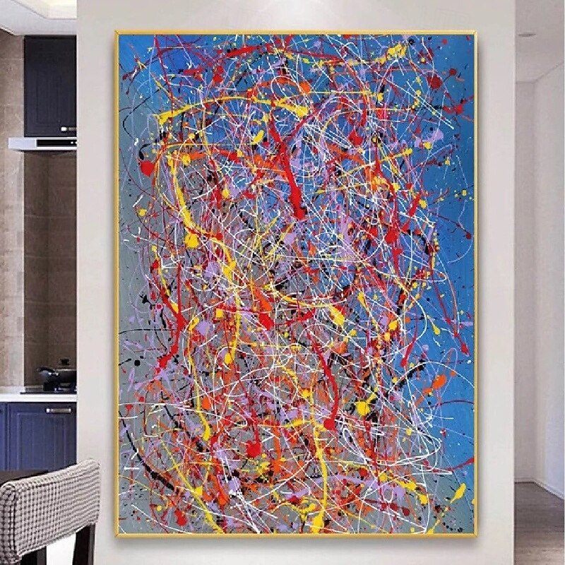 Large handmade Milimalist Abstract Painting Handmade Colorful Minimalist Painting On Canvas hand painted Textured Painting Abstract Art painting Colorful abstract art painting2