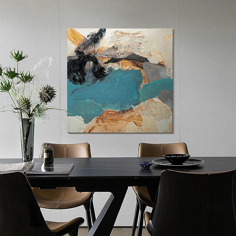 Handmade Oil Painting Canvas Wall Art Decoration Modern Abstract for Home Dance Studio Decor Rolled Frameless Unstretched Painting2