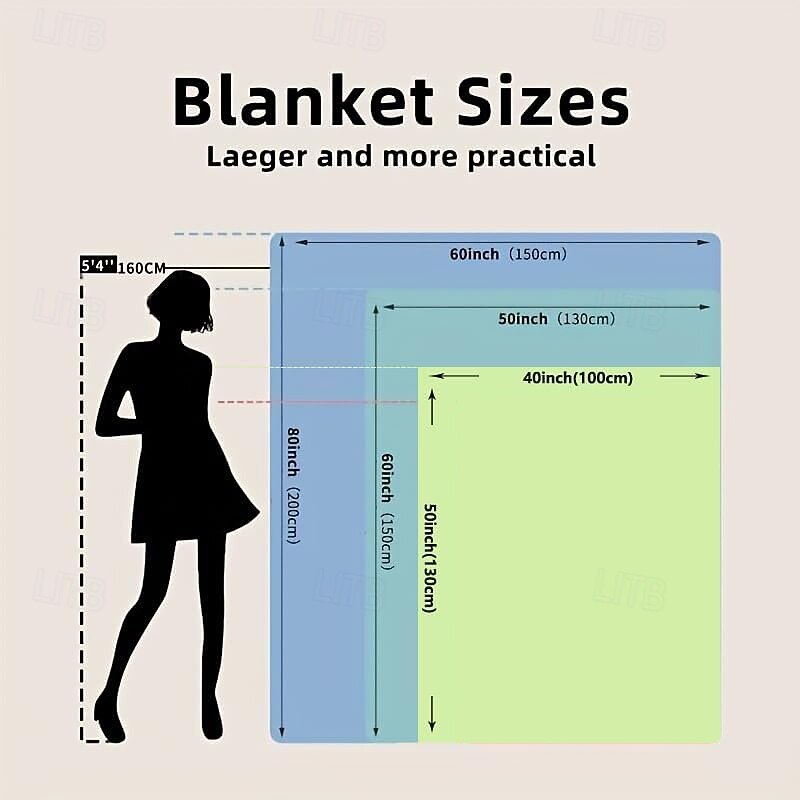 Halloween Decoration Cat Throw Blanket - Soft and Cozy Fleece with Spooky Cat Design - Perfect for Halloween Decor or Snuggling Up - Durable and High-Quality Fabric2