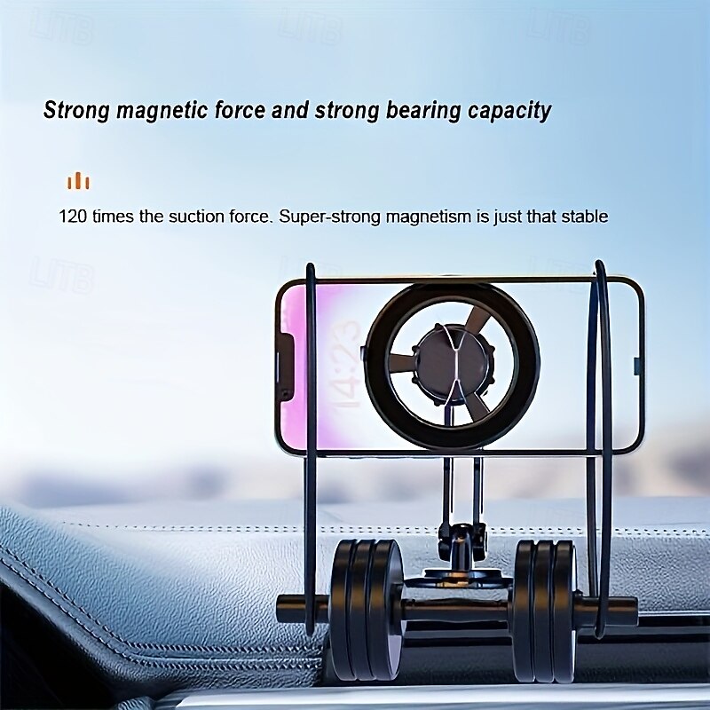 Car Phone Holder Magnetic Universal Magnet Phone Mount For All Phone In Car Mobile Cell Phone Holder Stand2