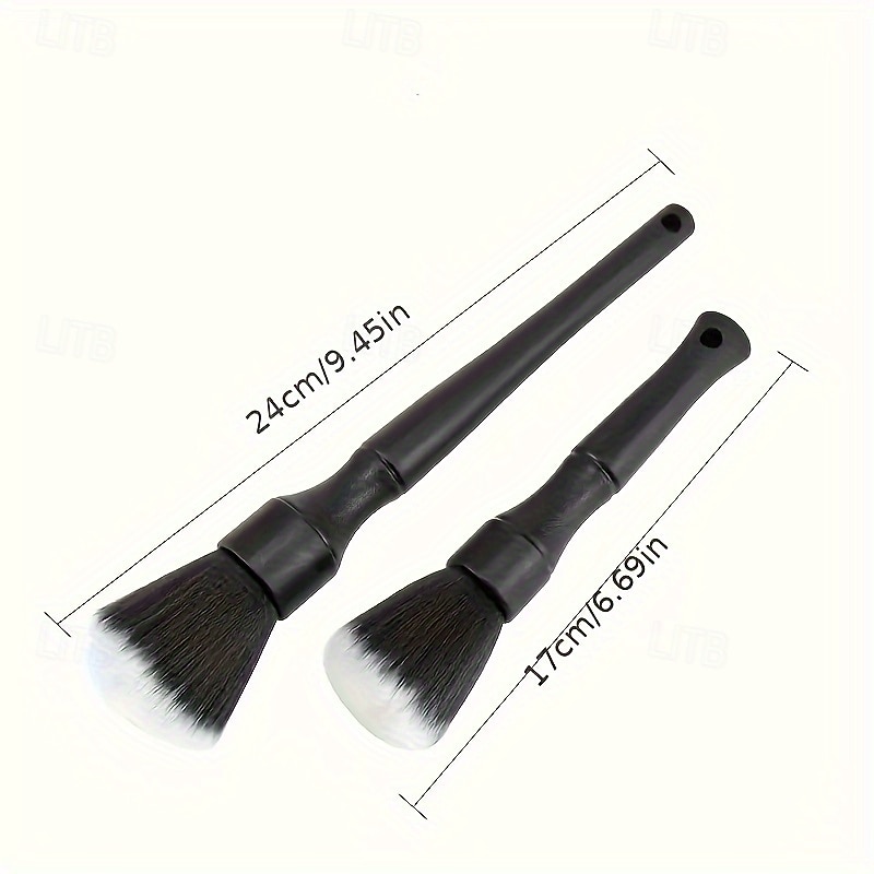 Car Interior Detailing Brush Soft Bristle Cleaning Brush Dusting Brush Car Interior Cleaning Tool Auto Detail Brush Car Dash Duster Brush 1pc2