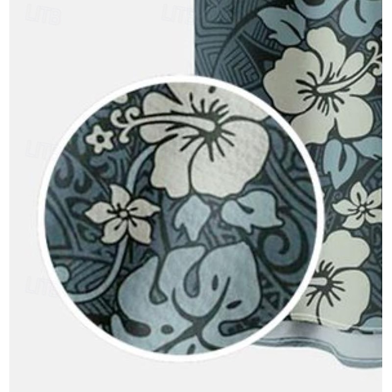 Men's Color Block Western Shirt Button Up Shirt Cowboy Shirt Short Sleeve Fashion Streetwear Designer Outdoor Daily Holiday Summer Spring Turndown Print Button-Down White Yellow Light Green Pink3